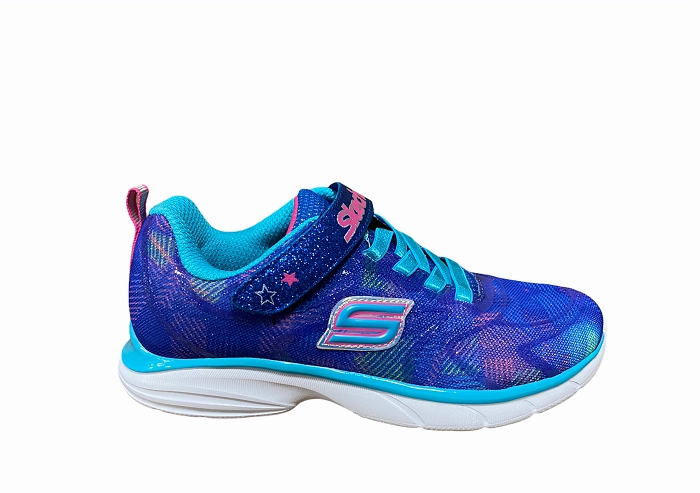 Skechers sneakers da bambina e ragazza Spirit sprint Rainbow Raz 81337L BLMT blu running shoes for men in their 60s All Terrain Adaptability