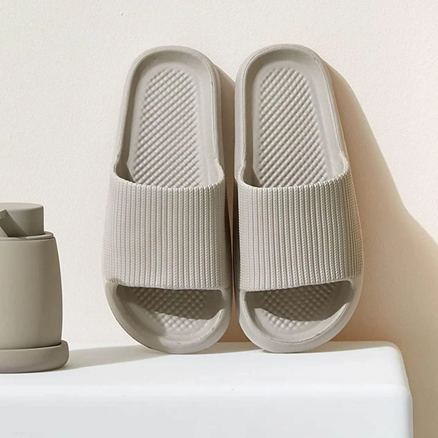 Slides for Men Slides for Women Mens Slippers Shower Shoes Women Ultimate Comfort Gym Travel Slippers