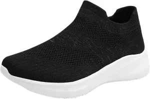 Slip on Tennis Shoes Women Womens Casual Sneakers Womens Lightweight Casual Sneakers for Gym Travel Work