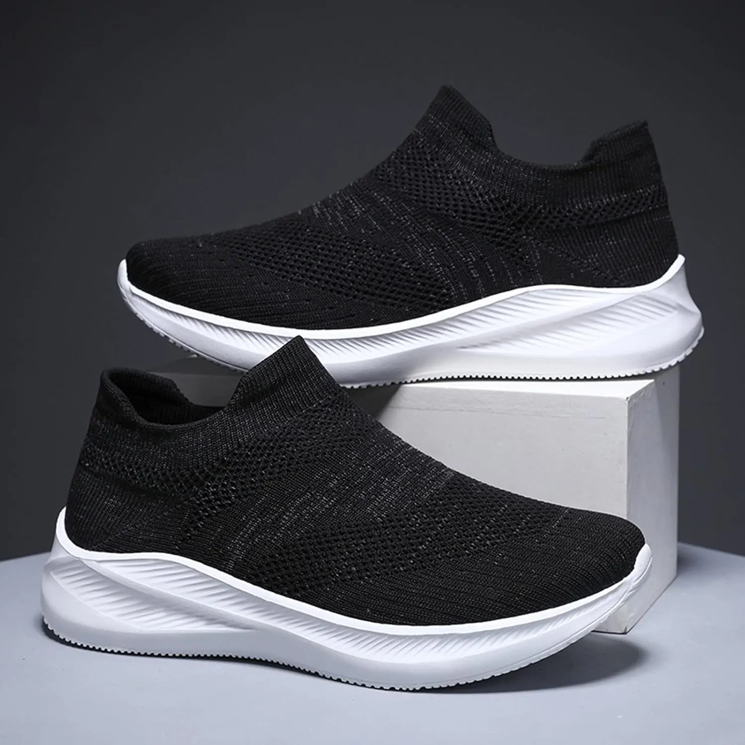Slip on Tennis Shoes Women Womens Casual Sneakers Womens Lightweight Casual Sneakers for Gym Travel Work