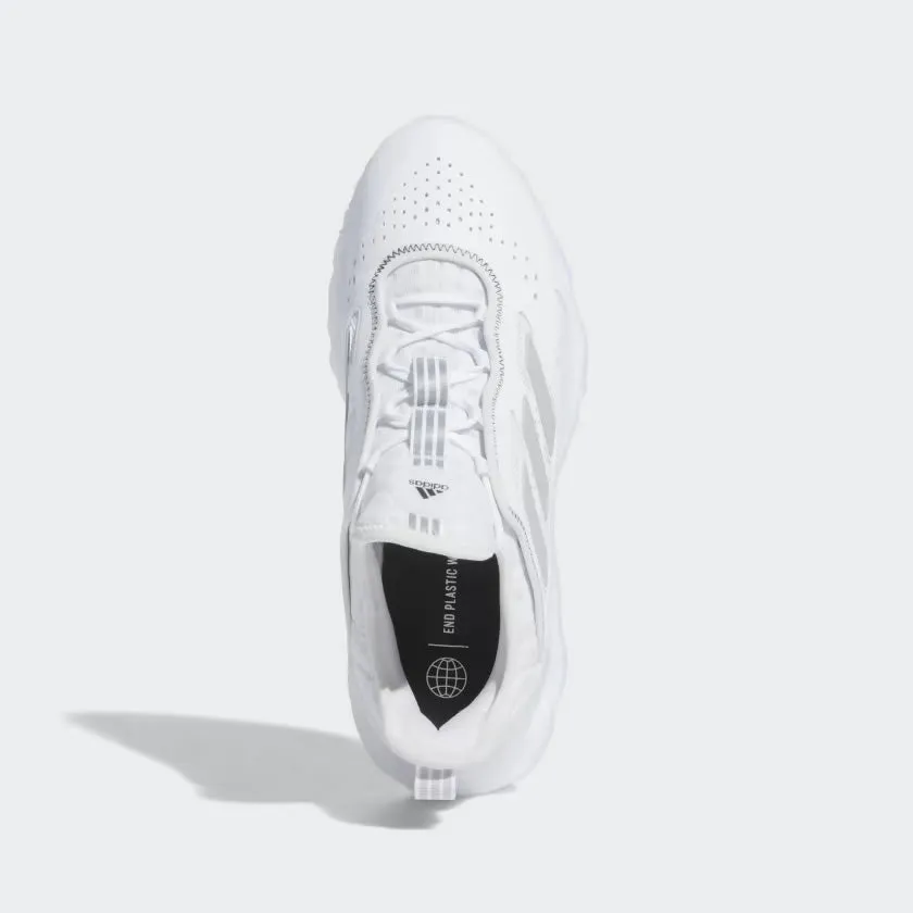 Adidas Web Boost White Running Trainers Men's GZ0934 Metallic running in a prairie area shoes
