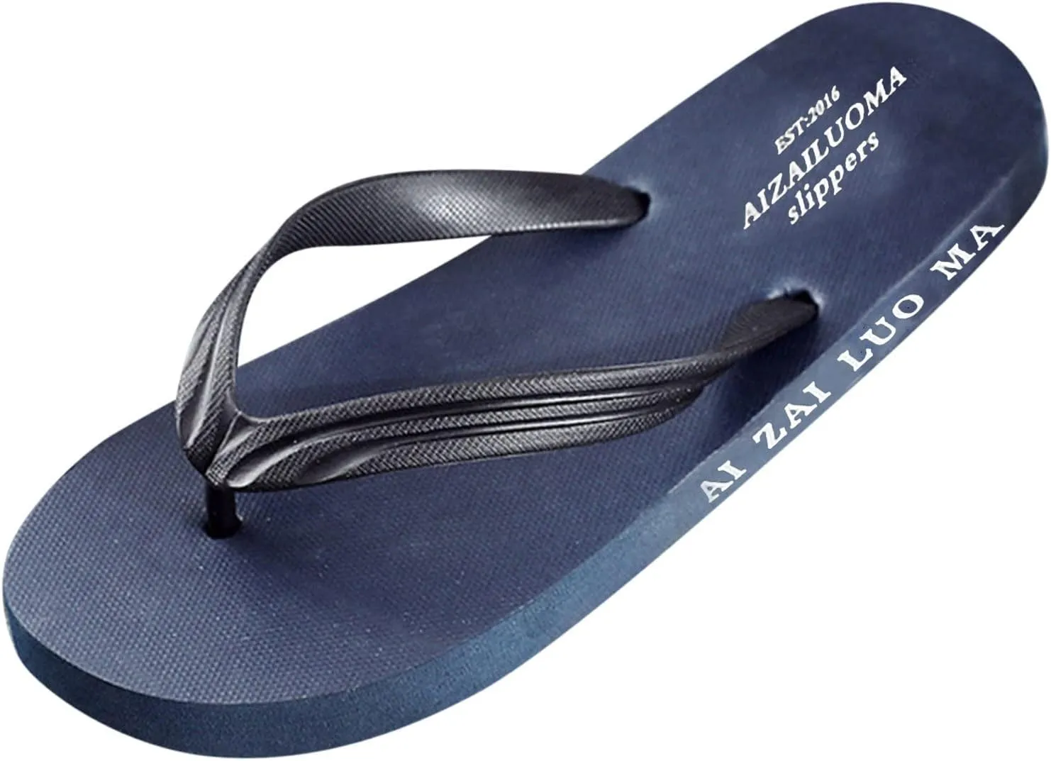 Slippers for Beach Mens Flip Flops Indoor Outdoor Thong Sandals Comfortable for Summer Open Toe with Cushion