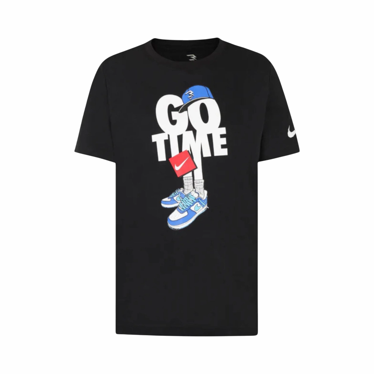 Airflow Ventilation System Nike maglietta manica corta junior Go Time Capmando 9Q1104-023 nero - Streetwear e Sport