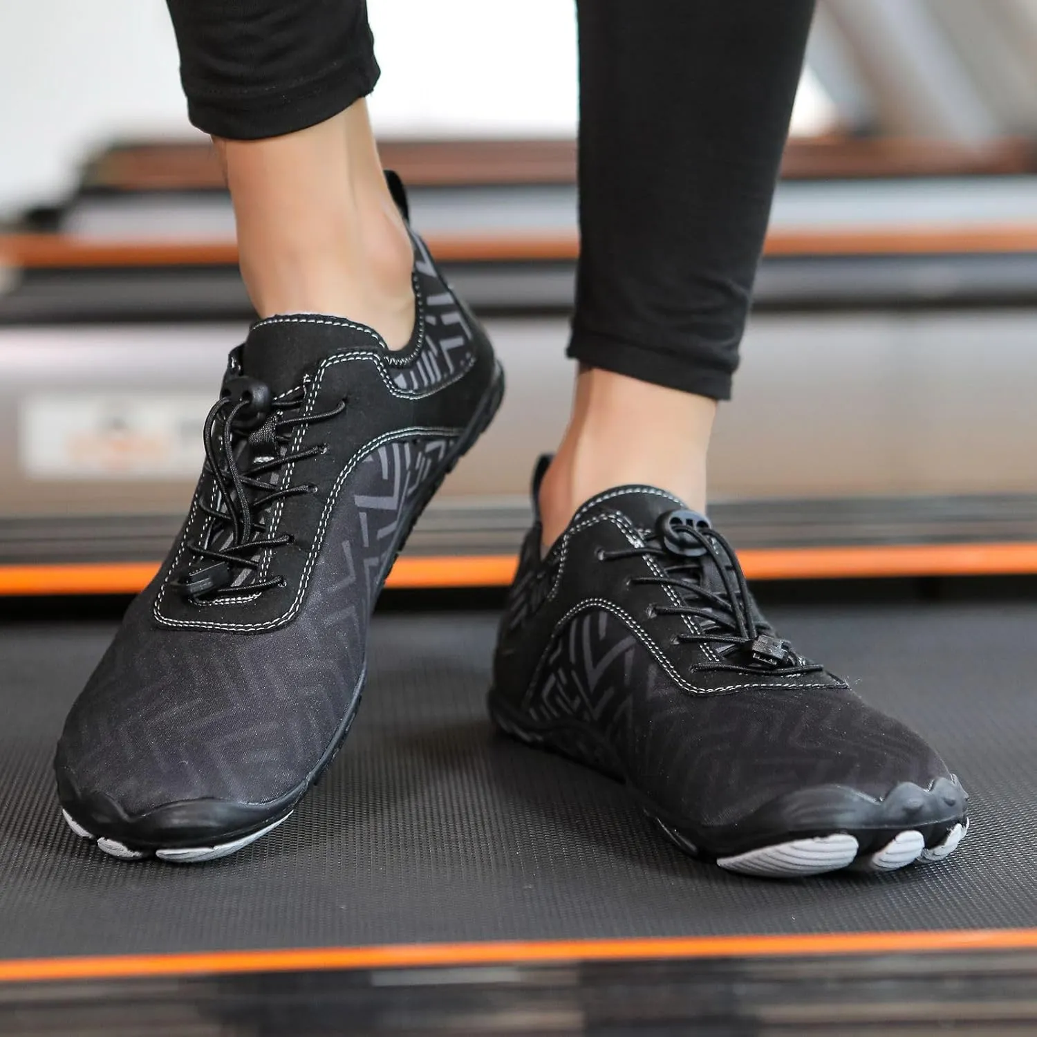 Smoneyful Grounded Womens Neuropathy Hike Barefoot Wide Toe Box Non Slip Breathable Quick Dry Waterproof Diabetic Water Beach Outdoor Hiking Athletic Comfort Sneakers Footwear