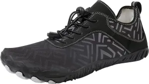 Smoneyful Grounded Womens Neuropathy Hike Barefoot Wide Toe Box Non Slip Breathable Quick Dry Waterproof Diabetic Water Beach Outdoor Hiking Athletic Comfort Sneakers Footwear