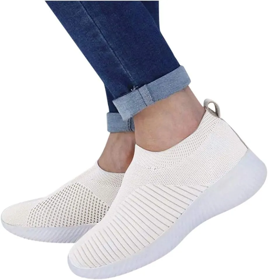 Sneakers for Women Running Shoes Slip On Casual Mens Dress Shoes Jogging Casual Work Shoes Black Sneakers Steel Toe Tennis Shoe Loafers Dress Shoe