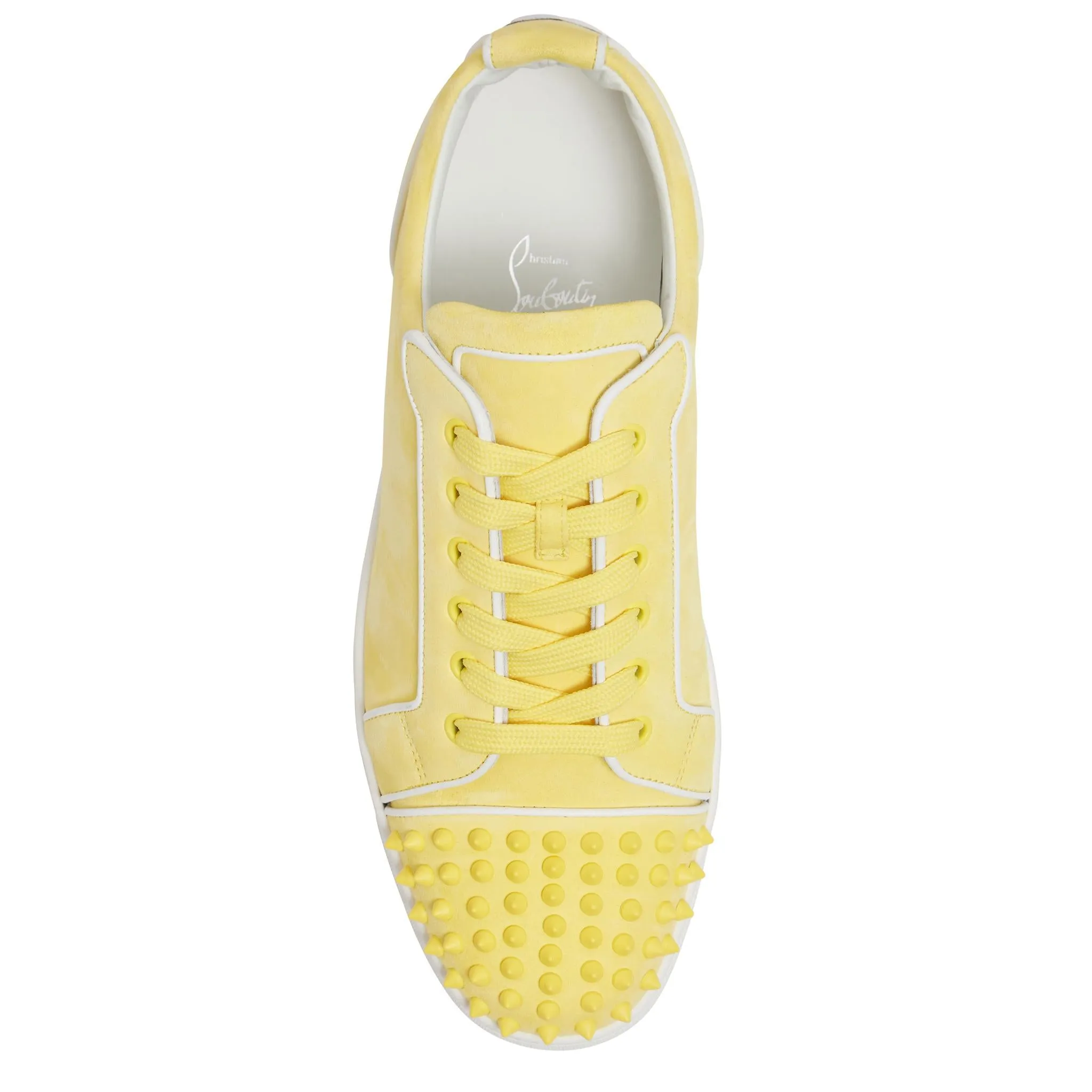 Sneakers ''Varsijunior Spikes'' in suede gialle