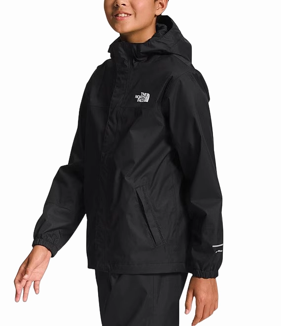The North Face giacca antipioggia da ragazzo Antora NF0A82STJK3 black Drop Hem