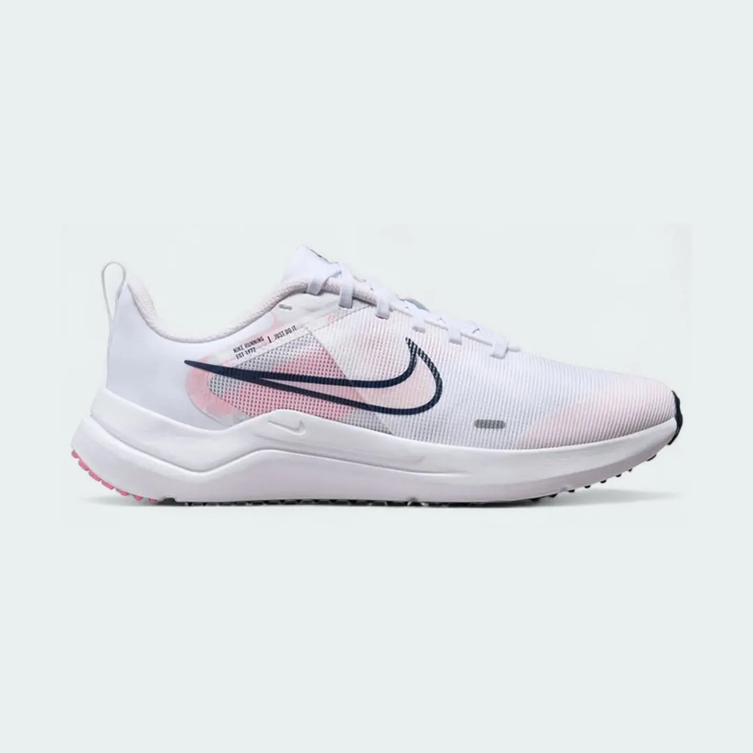 Nike Downshifter 12 Premium Women's Training Shoes White DX7885 100 Multi Directional Grip synthetic insole shoes