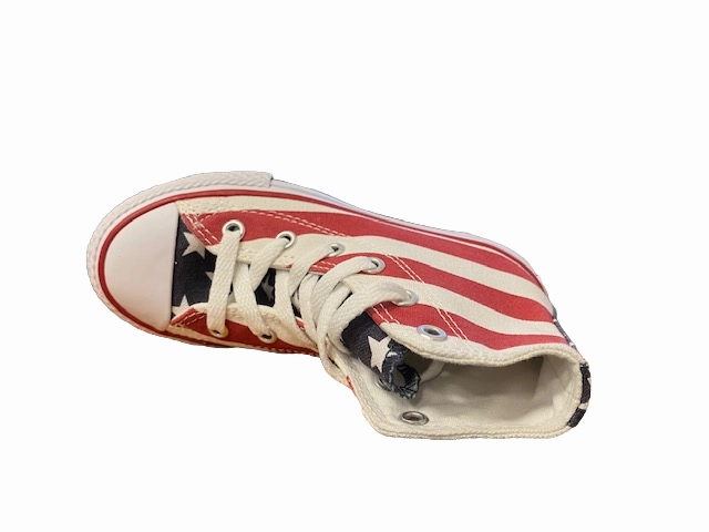 Converse Youth All Star HI 3J254 stars & bars sneakers alta con bandiera field - sports shoes