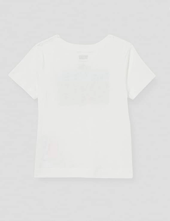 Levi's Kids maglietta da ragazzo LVB Sportwear Logo Tee 9E8568 001 bianco All-Season Comfort