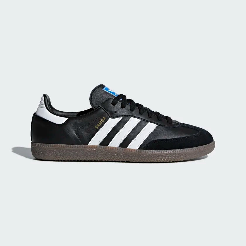 abrasion - resistant shoes Adidas Samba OG Men's Black Trainers B75807