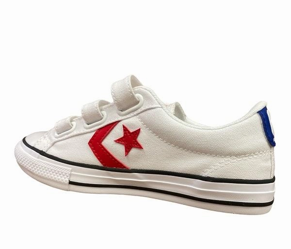 Sensational traction Easy Mobility Converse scarpe sneakers da bambino Star Player Ox 670227C bianco