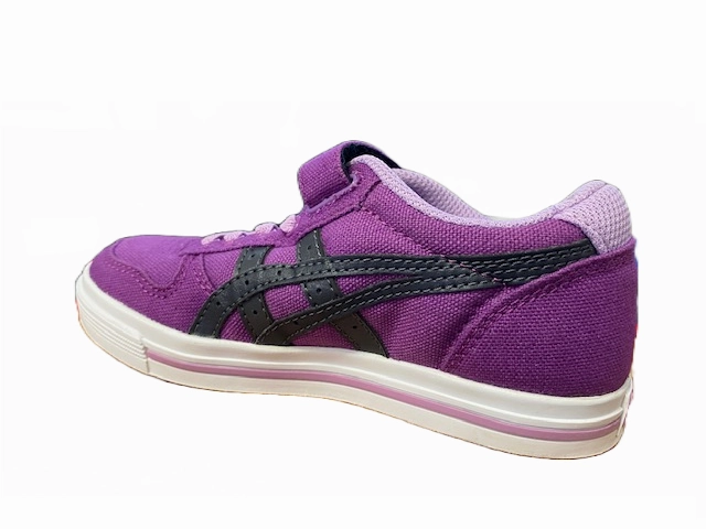 Torsion Control Shank Thermoplastic Uppers Onitsuka Tiger scarpa sneakers da ragazza in tela Aaron C5A1N 3416 viola grigio scuro