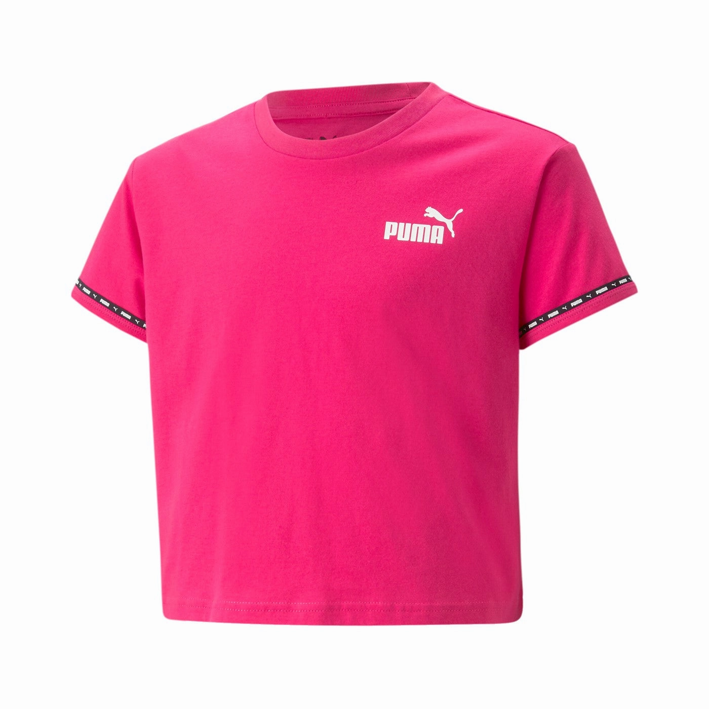 Trendy Basics EnhancedDurabilityFinish Puma T-shirt manica corta da ragazza Power Tape Tee 673544-64 orchid shadow
