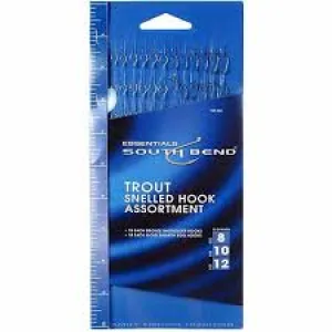 South Bend Snelled Hook Assortment