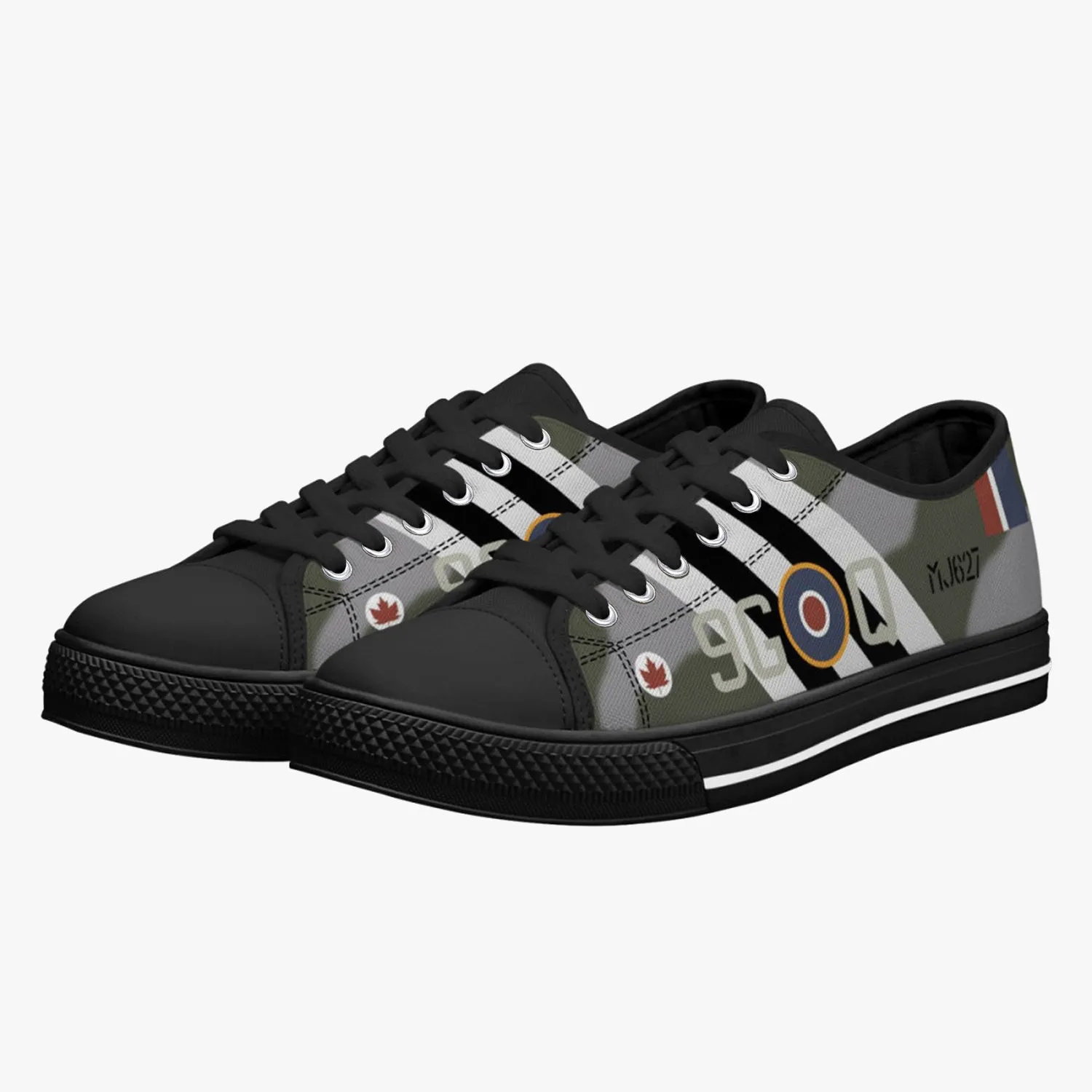Spitfire "9G-Q" Low Top Canvas Shoes