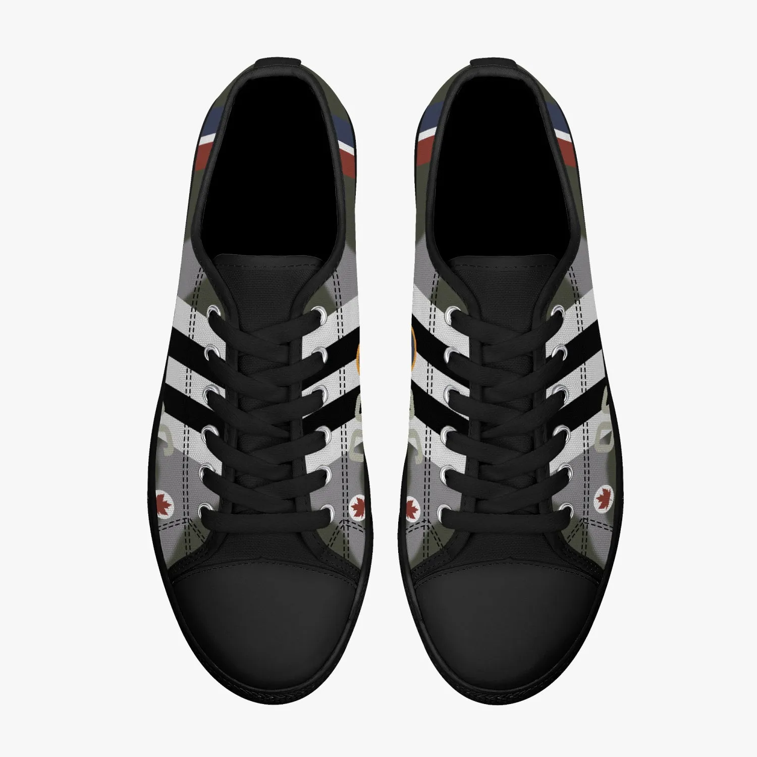 Spitfire "9G-Q" Low Top Canvas Shoes