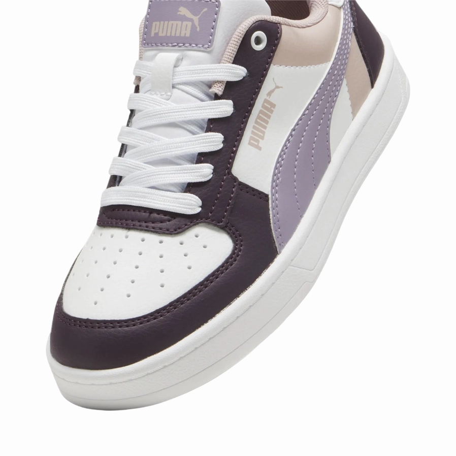 arch - cup running wear Breathable Toe Box Puma scarpa sneakers da ragazzi Caven 2.0 Block 394461-11 prugna-bianco