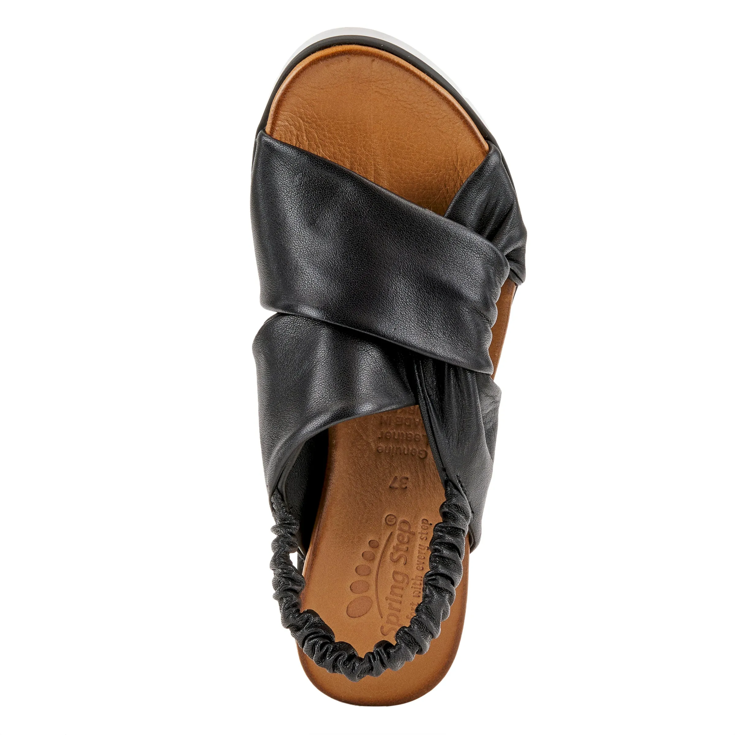 Spring Step Shoes Angeline Women’s Leather Sandals 1" Heel