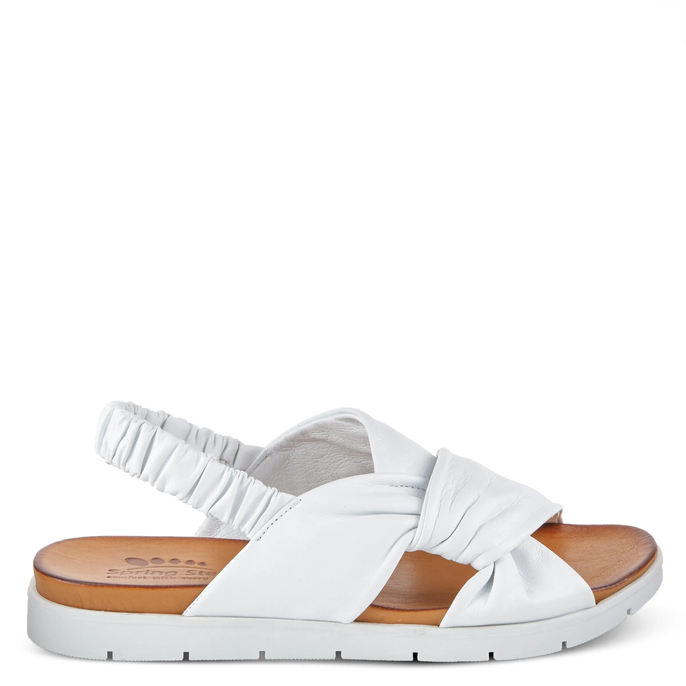 Spring Step Shoes Angeline Women’s Leather Sandals 1" Heel
