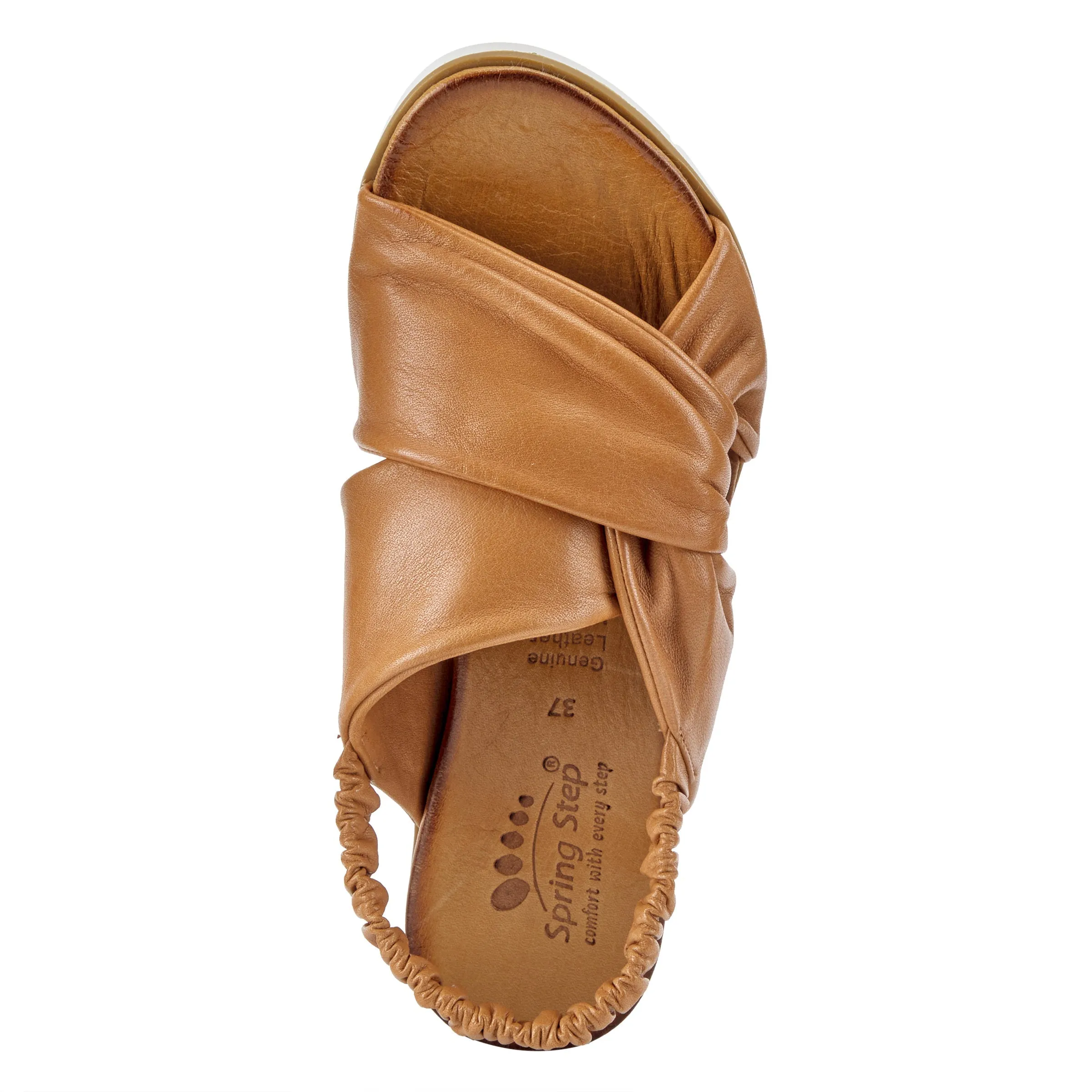 Spring Step Shoes Angeline Women’s Leather Sandals 1" Heel