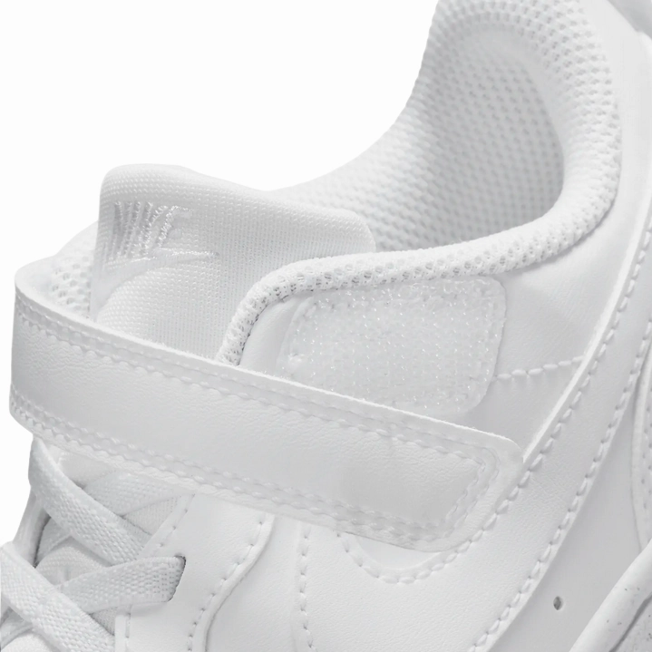 Nike scarpa sneakers da bambini Court Borough DV5457-106 bianco beach - specific shoes Shock Damping