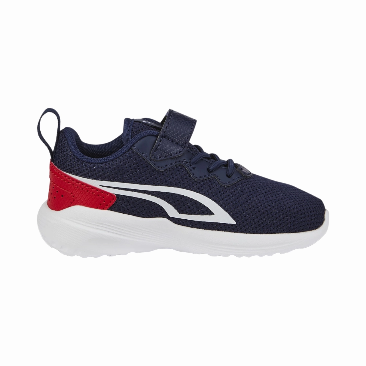 Puma scarpa da ginnastica da bambino All-Day Active 387388-07 blu-bianco-rosso moderate