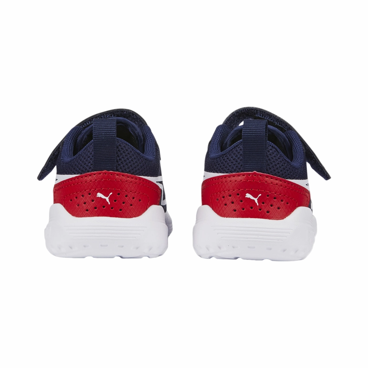 pre - race running cold - weather Puma scarpa da ginnastica da bambino All-Day Active 387388-07 blu-bianco-rosso