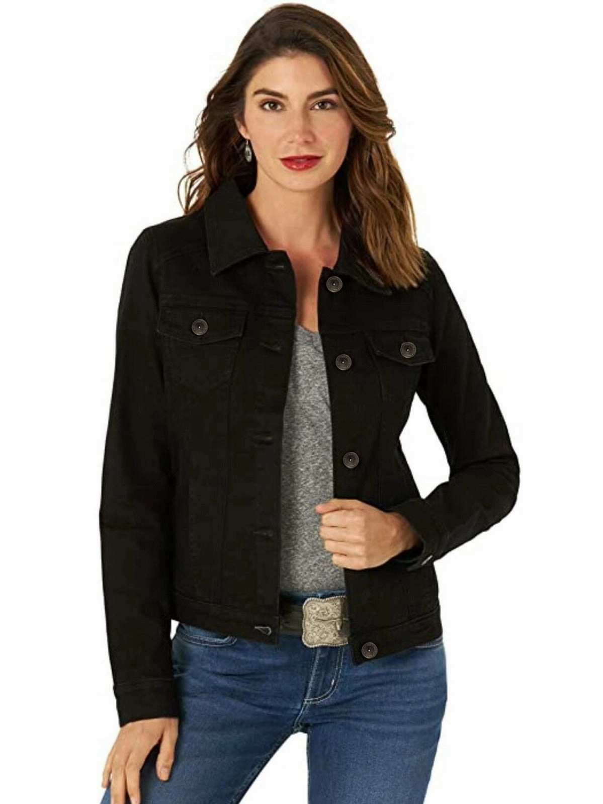 rainy - day gear Enzo | Womens Classic Denim Jacket