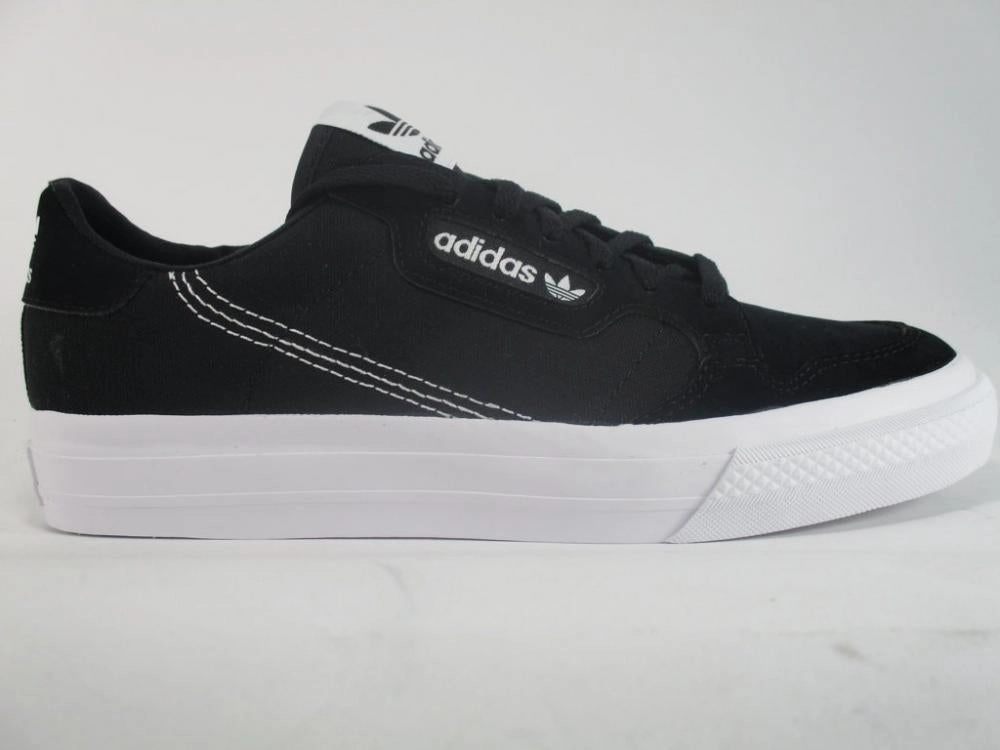 Wear resistant Adidas Originals sneakers unisex junior Continental Vulc J EF9451 black