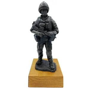 Standing Combat Patrol Bronze Resin Statue
