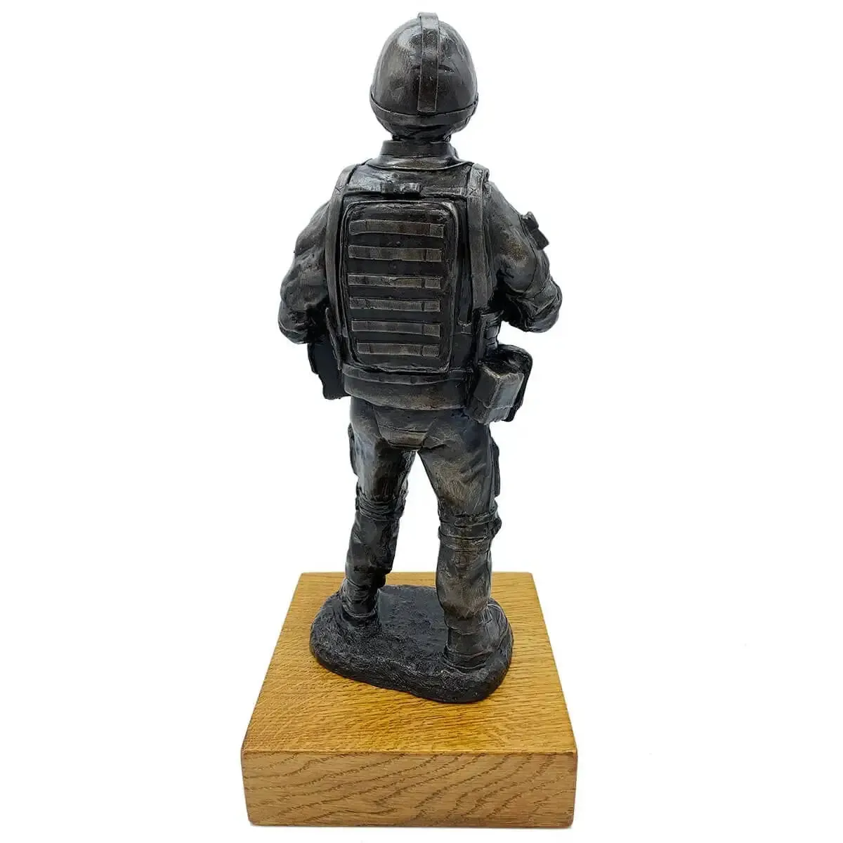 Standing Combat Patrol Bronze Resin Statue