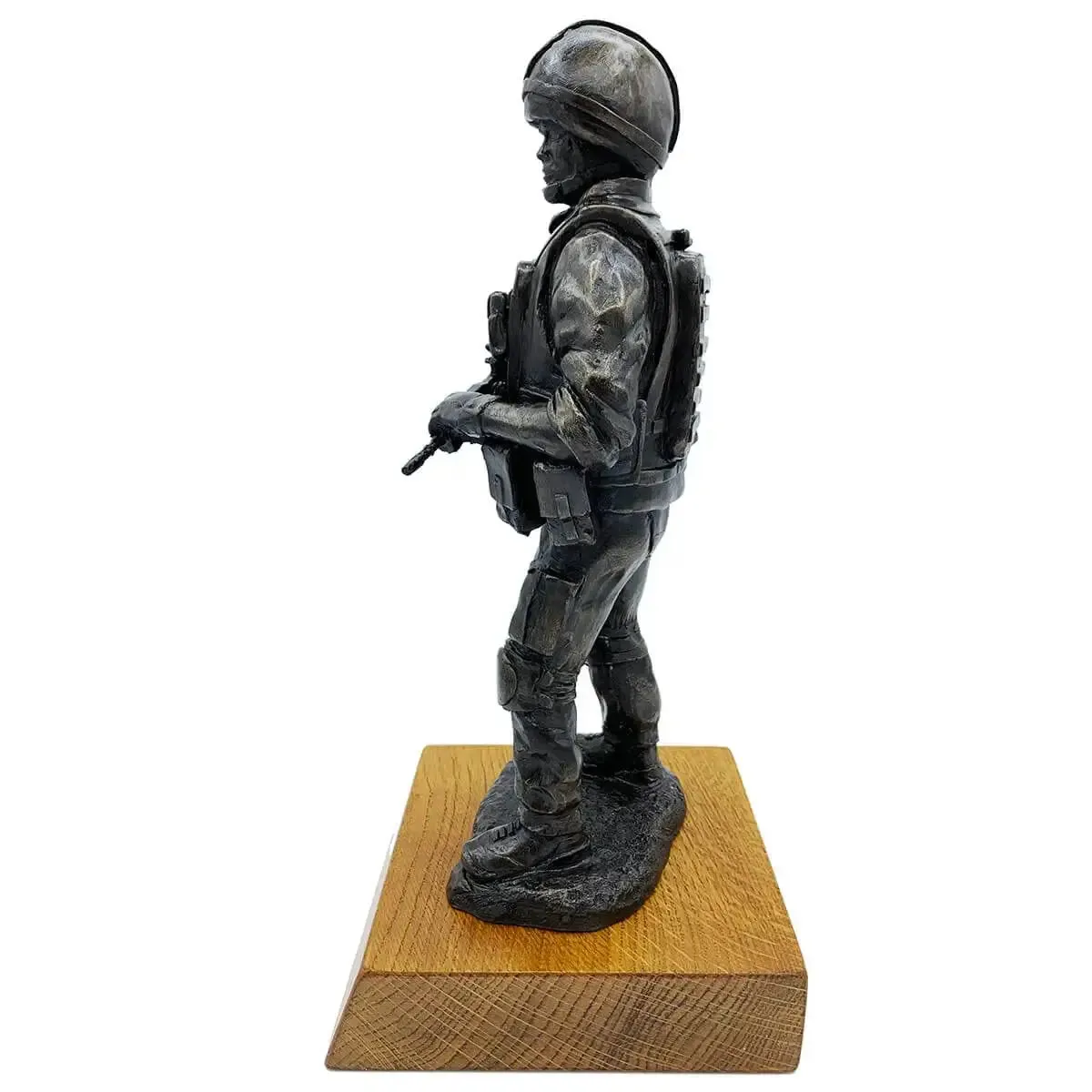 Standing Combat Patrol Bronze Resin Statue