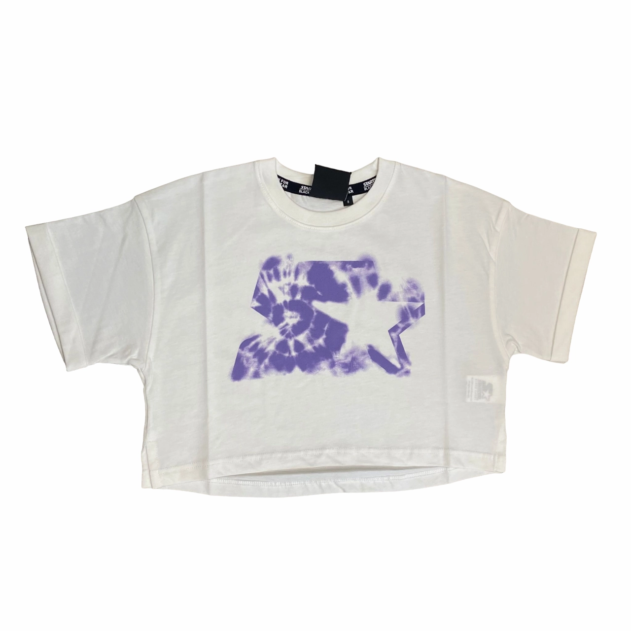 Starter maglietta manica corta da ragazza con stampa 3245 bianco Relax Outfit Wool combination