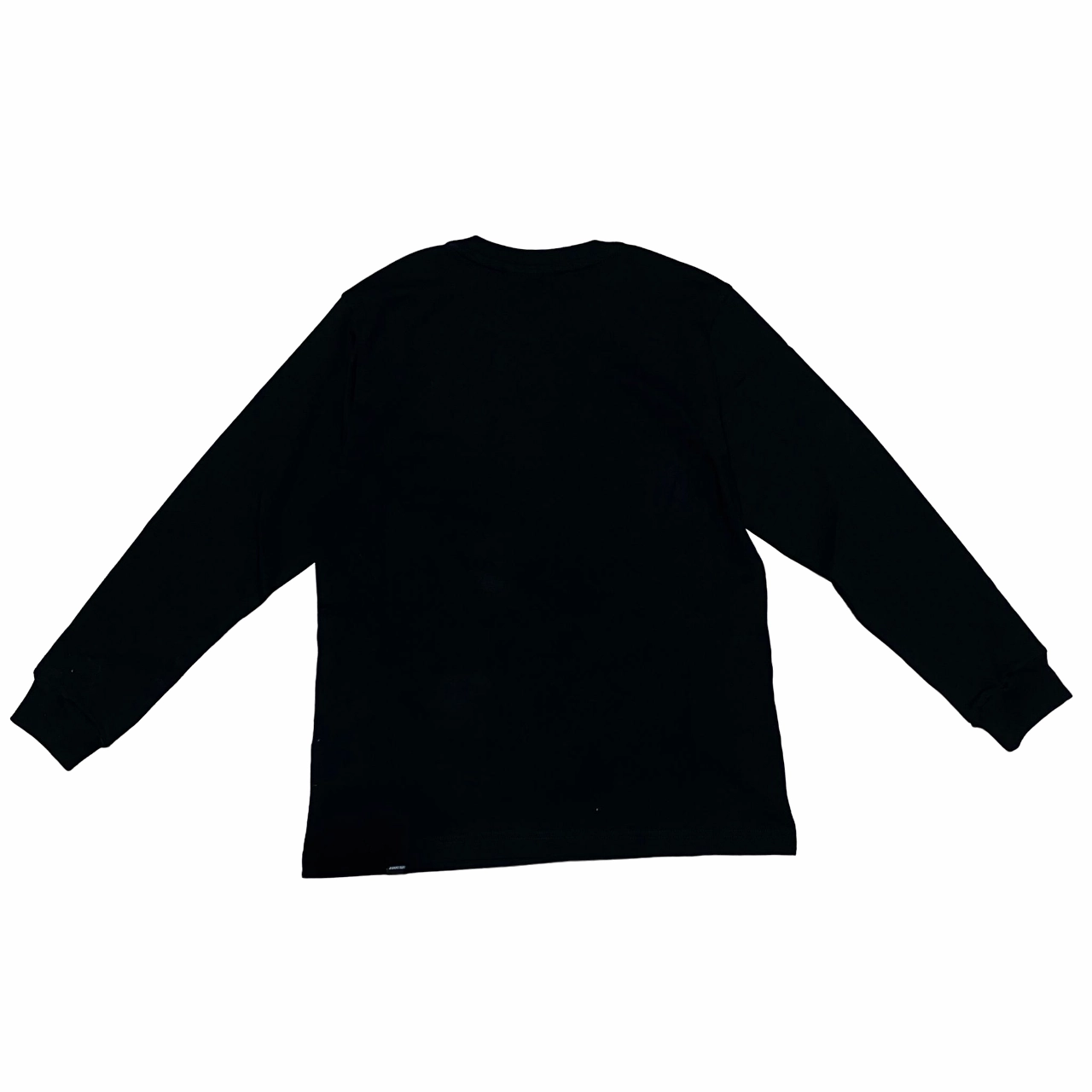 Starter maglietta manica lunga con stampa 1296 nero Stylish and Relaxed Minimalist Look