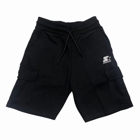 affordable choice Sweat Resistant Coating Starter pantaloncino sportivo con tasconi da ragazzo. Colore nero