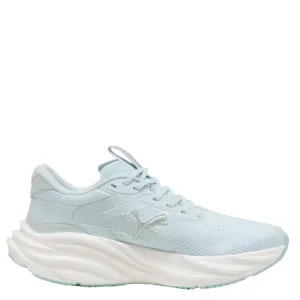 Trend-setting silhouette Ultra-soft traction PUMA Women's Magnify NITRO 3 Running Shoes in Sea Glass/Mint Melt AW25