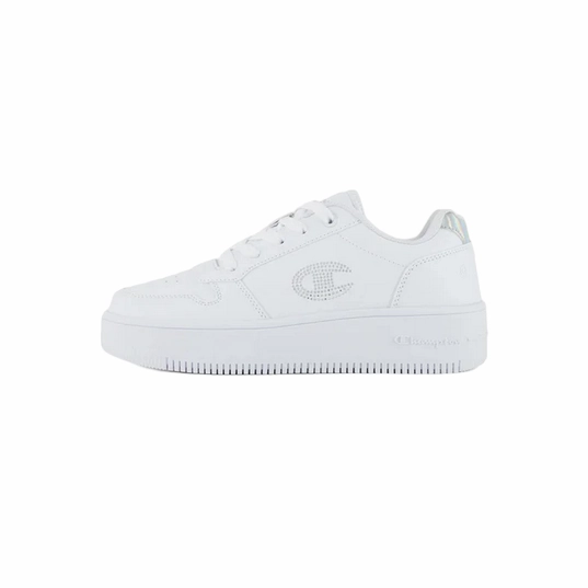 Champion scarpa sneakers con zeppa da ragazza Rebound Platform Metal S32752 WW001 bianco Functional