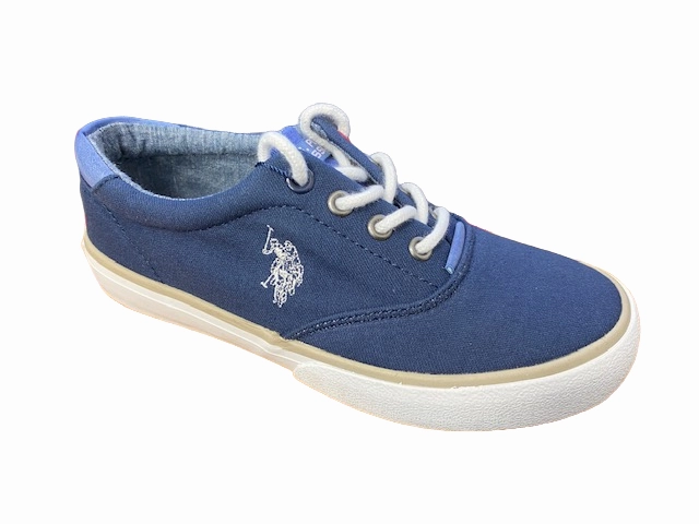 Tire Tread Inspiration U.S. Polo Assn. scarpa da ragazzo in canvas Troy-DKBL GALAB4174S8/C1 dark blue
