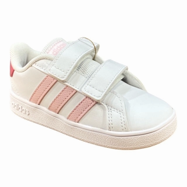 Adidas sneakers da bambina Breaknet CF I GX5751 white-pink Muscle - building Ventilation System
