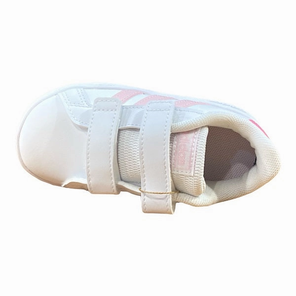 Adidas sneakers da bambina Breaknet CF I GX5751 white-pink Compression Midsole colorful shoes