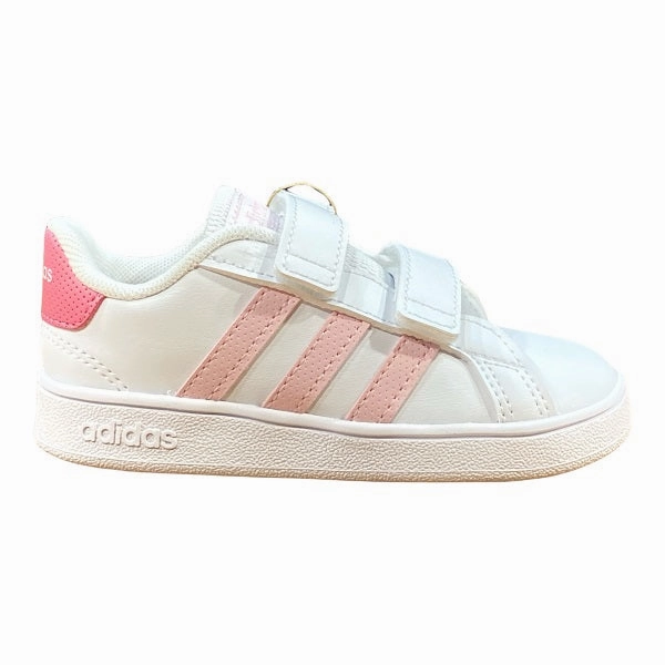 Adidas sneakers da bambina Breaknet CF I GX5751 white-pink running in a ferry terminal area shoes Energy Transfer Outsole