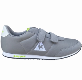 Le Coq Sportif scarpa sneakers da ragazzo Racerone 1610419 grigio Slip Resistant Outsole spandex - upper shoes
