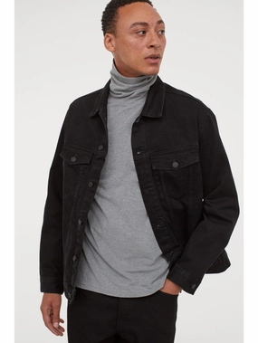 Layer Flexibility Mens Casual Cotton Button Up Denim Jacket