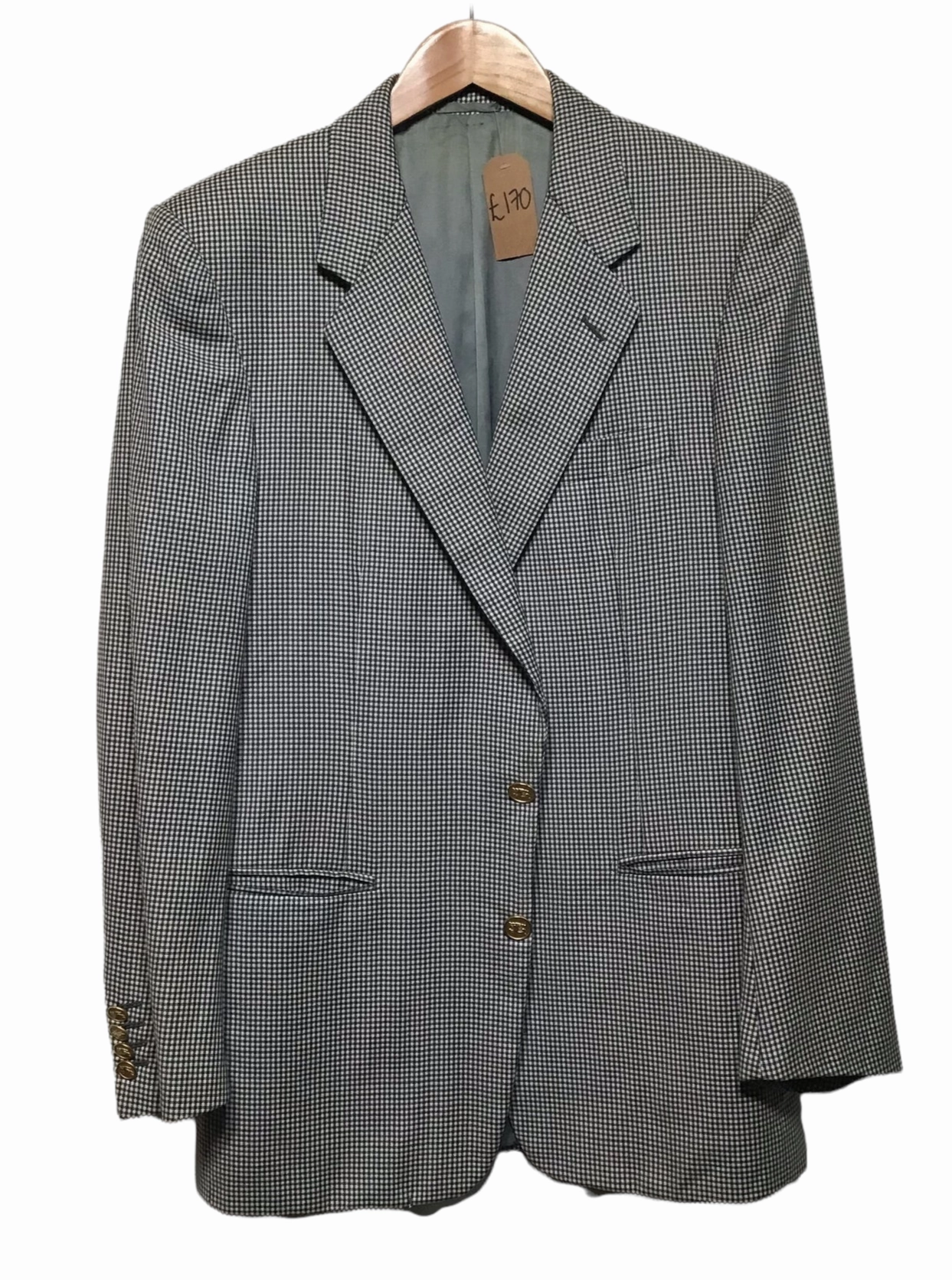 Burberry Mens Chequered Blazer (Size fitted 38??) Fashion Shield Date night