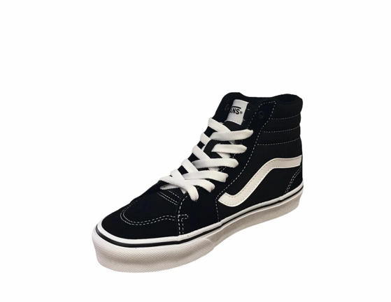 cycling shoes Vans scarpa sneakers da ragazzi Filmore HI VN0A5HZDIJU1 nero bianco
