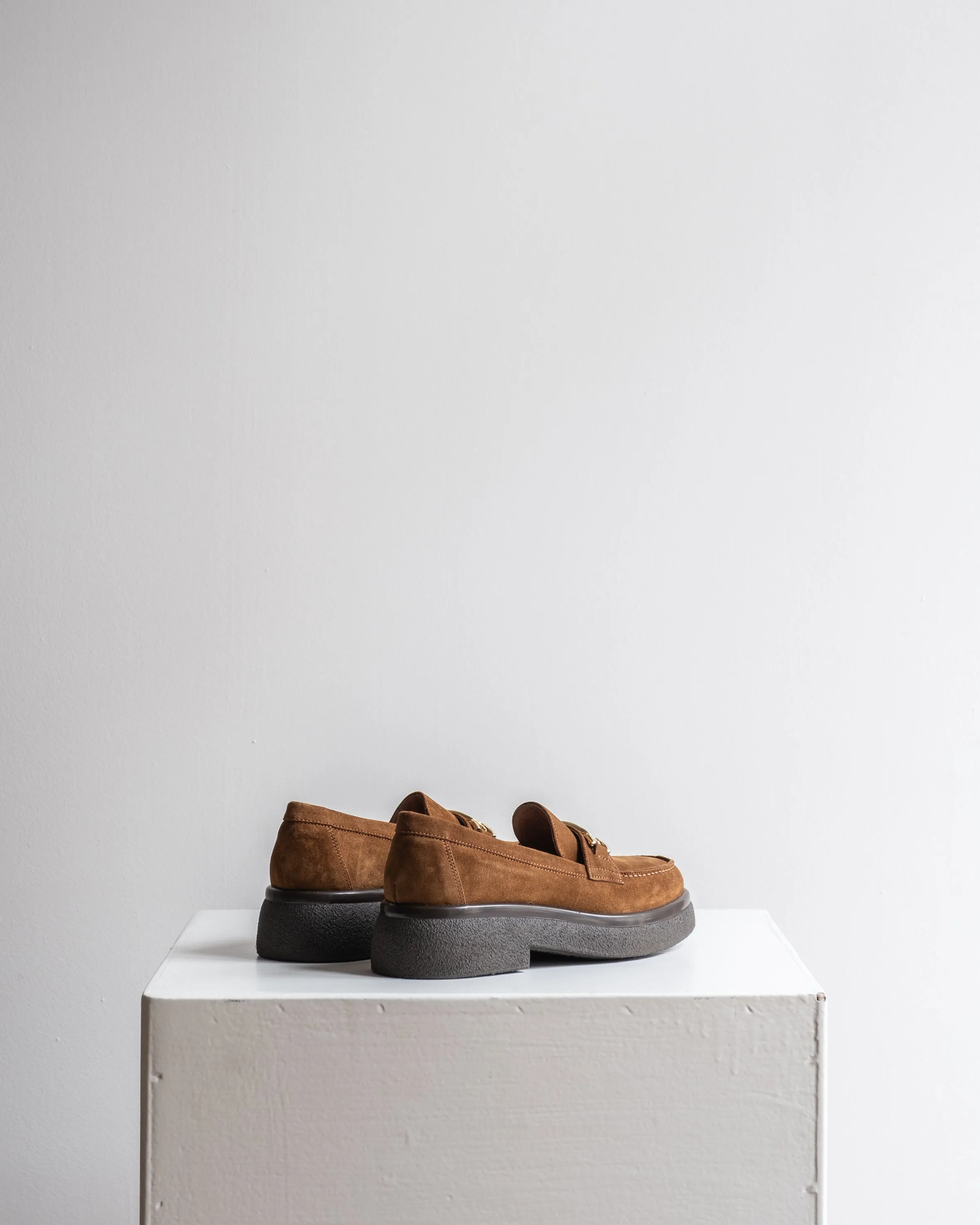 SUEDE LOAFERS