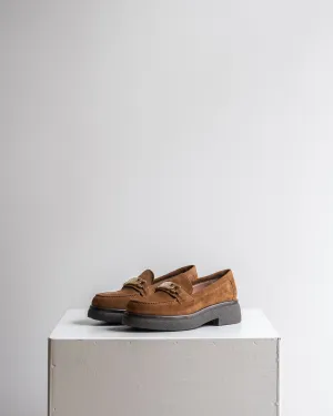 SUEDE LOAFERS