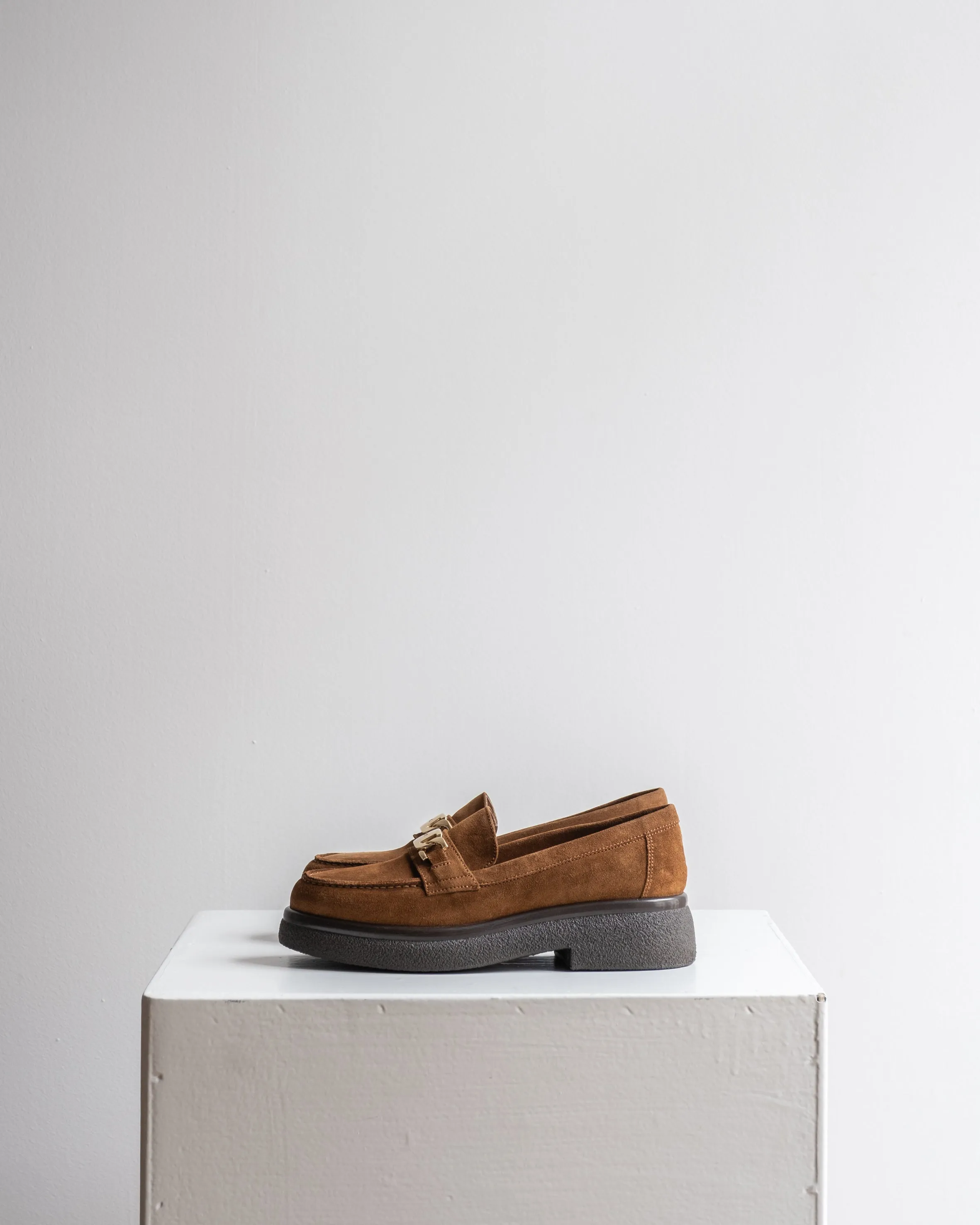 SUEDE LOAFERS